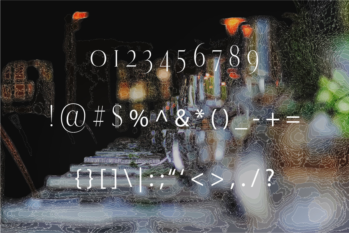 Wedding Display Font preview 3