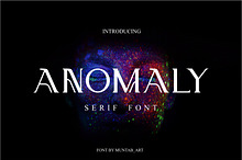 Anomaly | Modern Serif Font