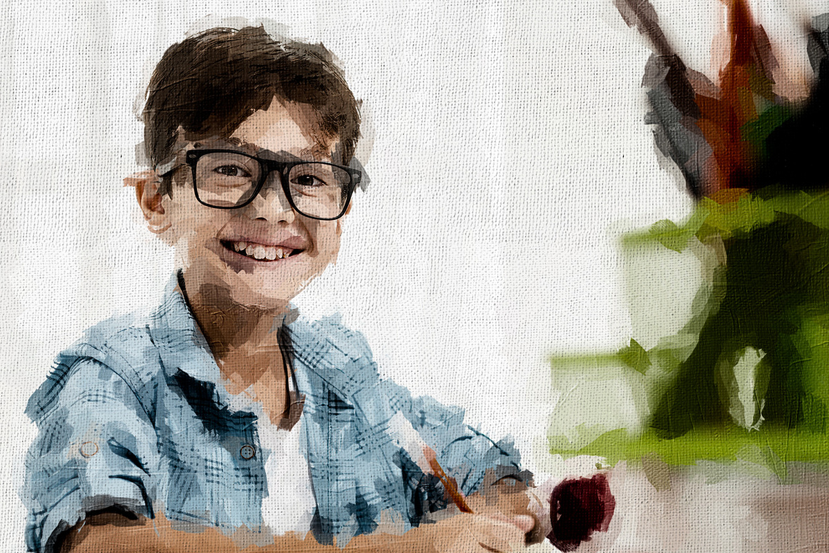 Canvas Oil Painting, an Action Add-On by MRI STUDIO (Photo 16 of 16)
