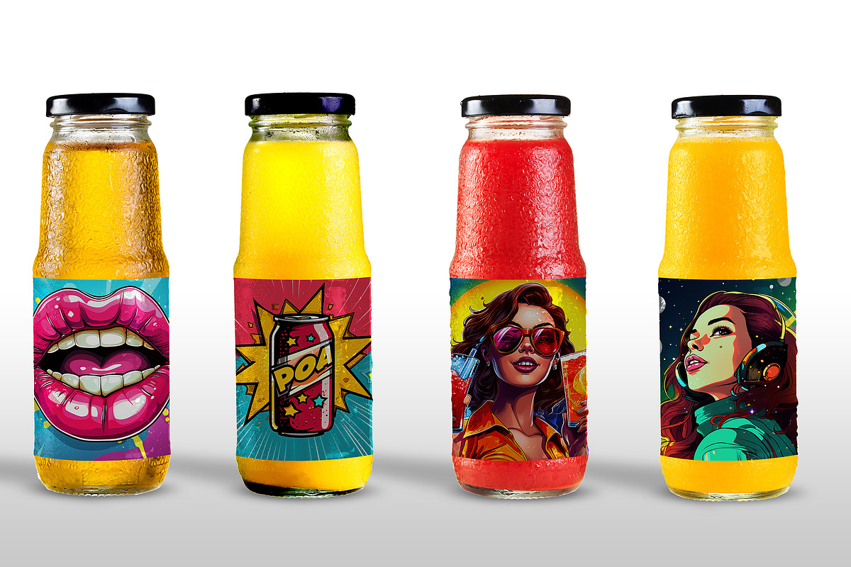 Pop Art Mania Vibrant Collection, an Illustration by Fun Digital (Photo 4 of 6)