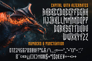 Dragon Blaze, a Blackletter Font by VozzyStock (Thumbnail 2 of 6)