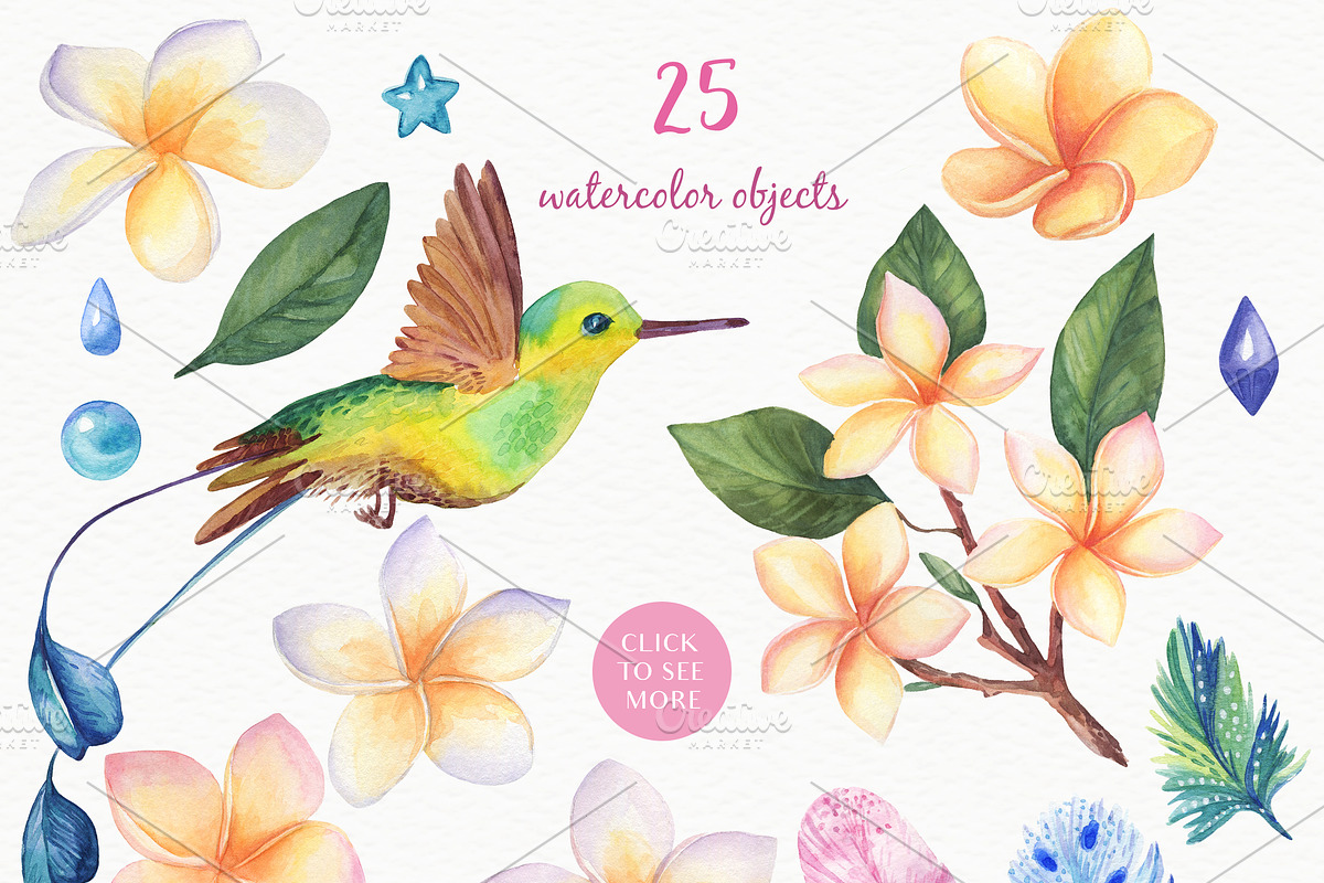 SALE! Tropical Blooming, an Illustration by Irina Diasli (Photo 2 of 6)