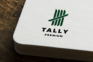 Tally Marks Minimal Vector Logo, a Branding & Logo Template by mesuka