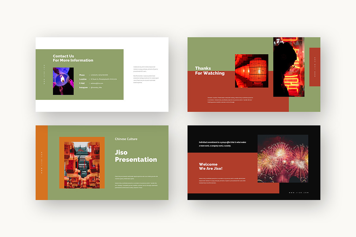 Jiso : Chinese Culture Powerpoint, a Presentation Template by Punkl Camp (Photo 9 of 16)