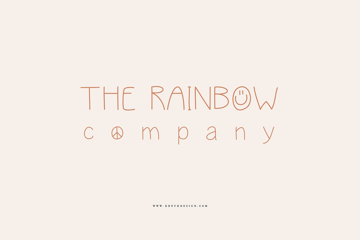 The Good Vibe Font / smile peace, a Script Font by KruthDesign (Photo 5 of 9)