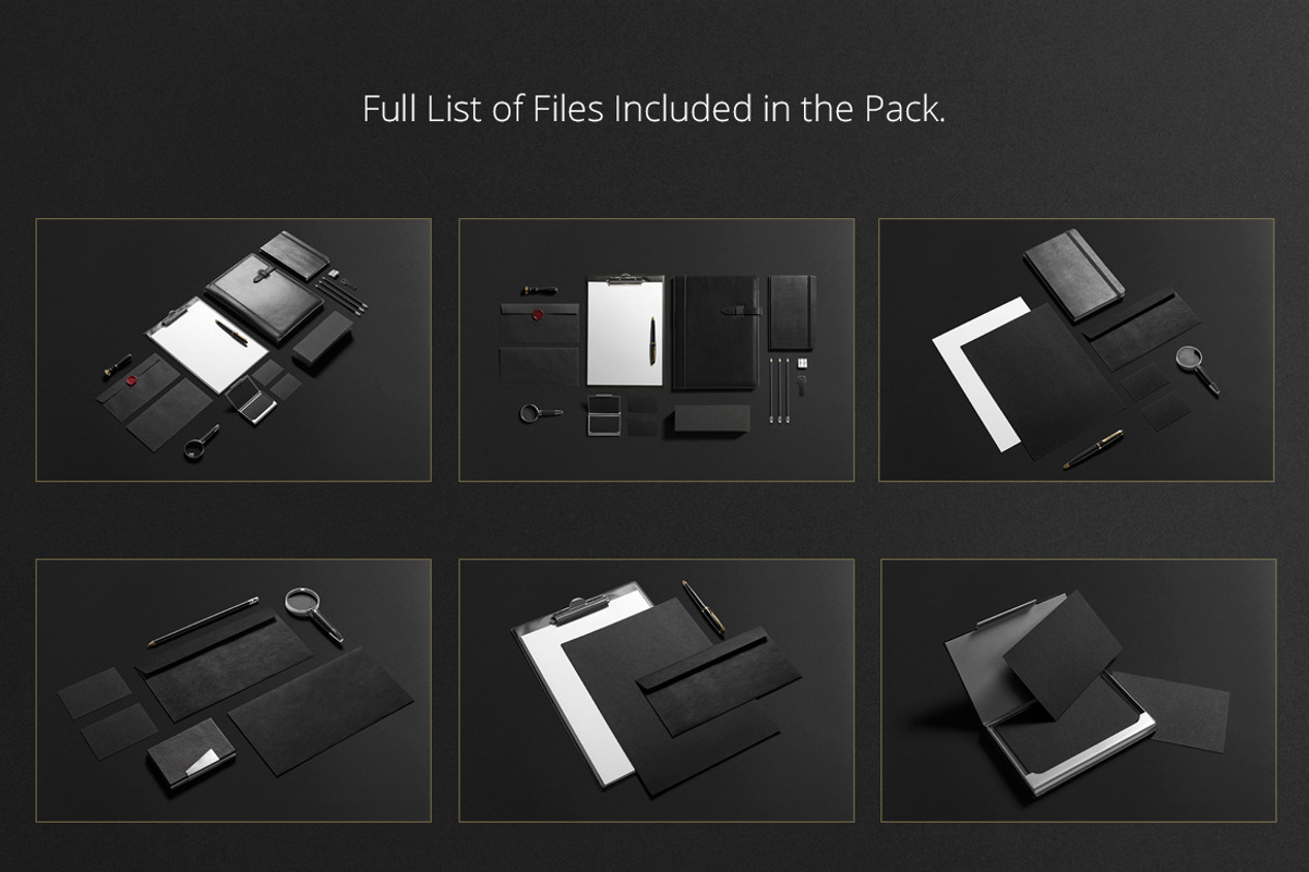 Premium Stationery Mock-Up, a Print Template by Mockup Cloud (Photo 4 of 4)