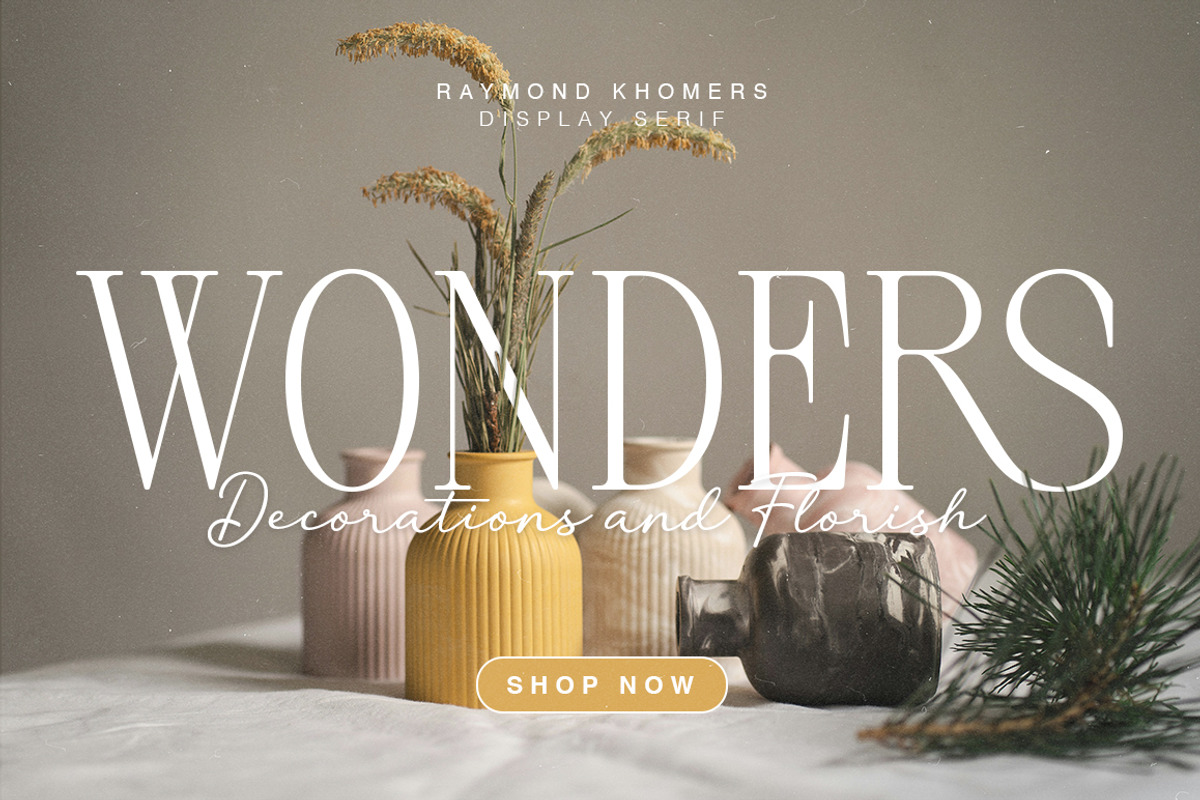 Raymond Khomers, a Sans Serif Font by Fargun Studio (Photo 14 of 22)