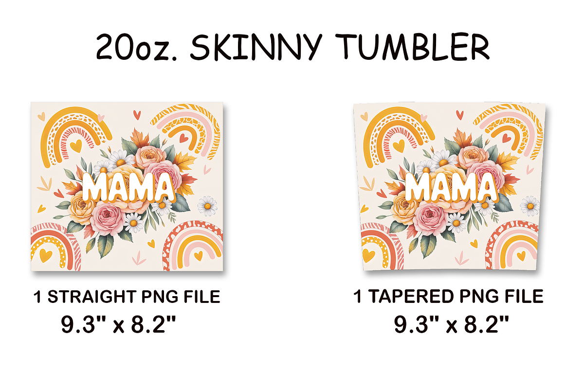 Vibrant Rainbow Mama 20oz Tumbler, an Arts & Entertainment Photo by LamanAzalea (Photo 2 of 2)