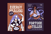 Women fortune tellers set + posters, a Person Illustration by PaperTrident (Thumbnail 15 of 16)