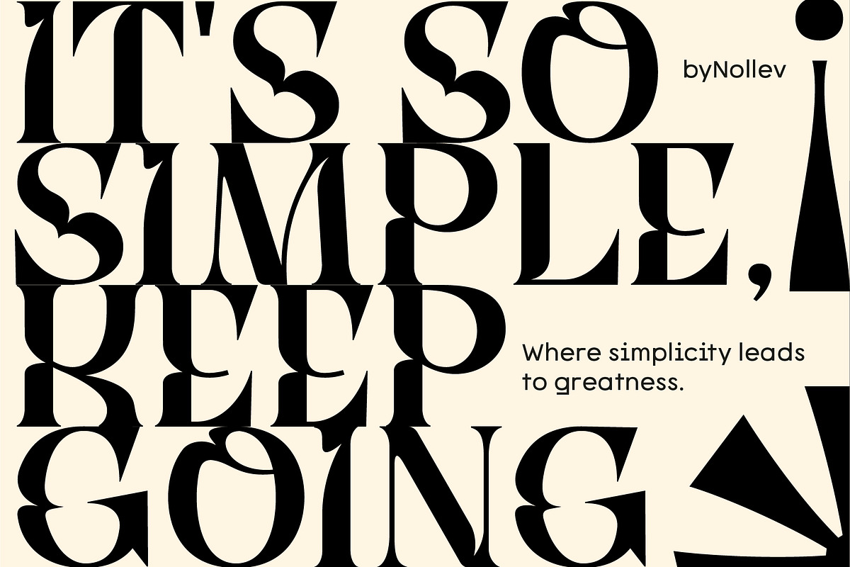 Qyore – Elegant Modern Serif, a Serif Font by Nollev (Photo 3 of 9)
