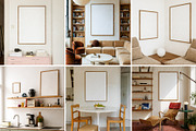 Stylish Mockup Set for posters 6PSD, an Advertising Mockup by SigaSigaMockup (Thumbnail 3 of 4)