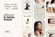 Skincare Email Newsletter Pack, an Email Template by marmaries (Thumbnail 1 of 6)