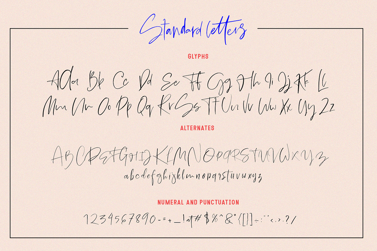 Minted Mood / Font Duo preview 8