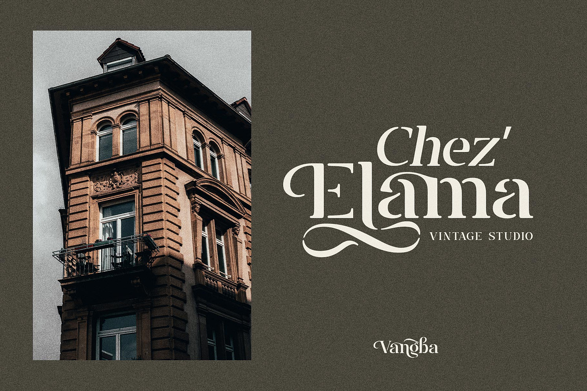 Vangba Typeface, a Serif Font by alit design (Photo 3 of 16)