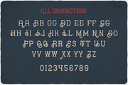 Hipster Typeface, a Serif Font by VozzyStock (Thumbnail 2 of 5)