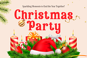 Sleighbells - Christmas Font, a Serif Font by Mozatype (Thumbnail 2 of 9)