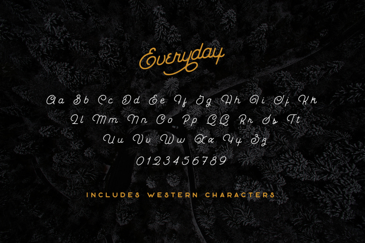 The Everyday Font Duo preview 4