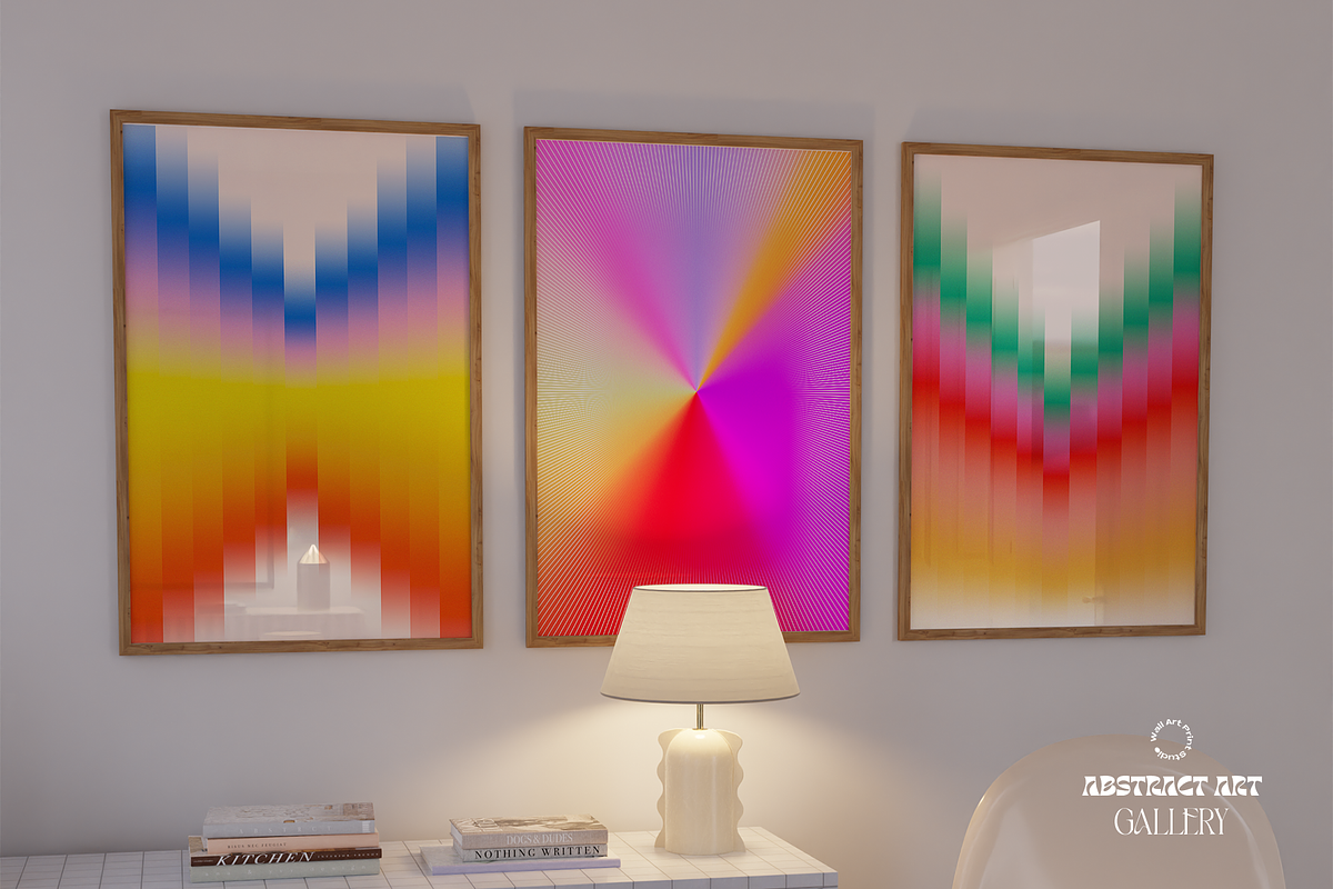 Abstract Art Bundle, a Graphic by Wall Art Print Studio (Photo 3 of 31)