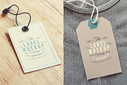 Tags / Labels Logo Mockup, a Mockup by eamejia (Thumbnail 5 of 5)