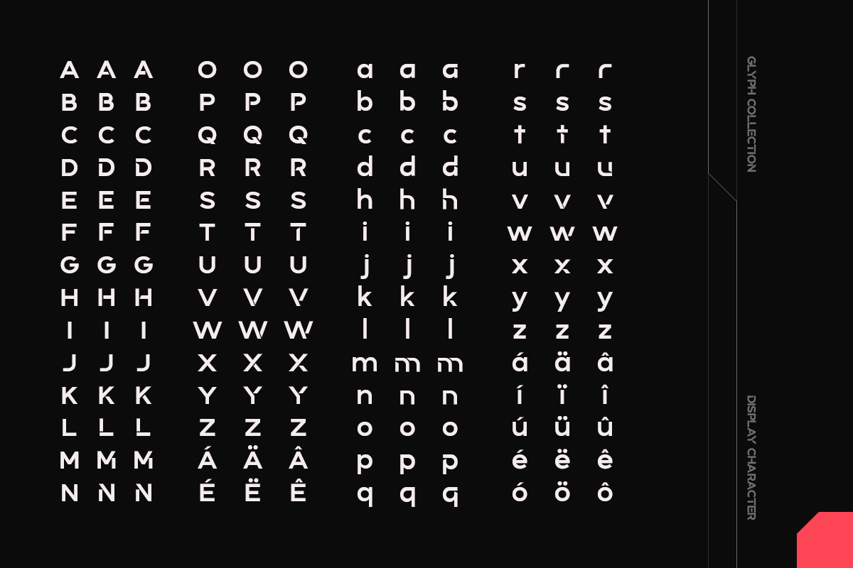 GC Tenwork - Modern Tech Sans, a Sans Serif Font by Glyphonic (Photo 9 of 15)