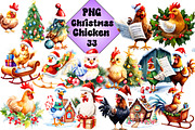 Christmas Chicken, an Illustration by Wow Magic (Thumbnail 1 of 2)