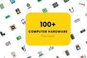 Computer Hardware Flat icons, an Icon by Vector Squad (Thumbnail 1 of 8)