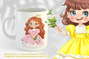 Three watercolor princesses, a Person Illustration by Azuzlikus (Thumbnail 2 of 4)