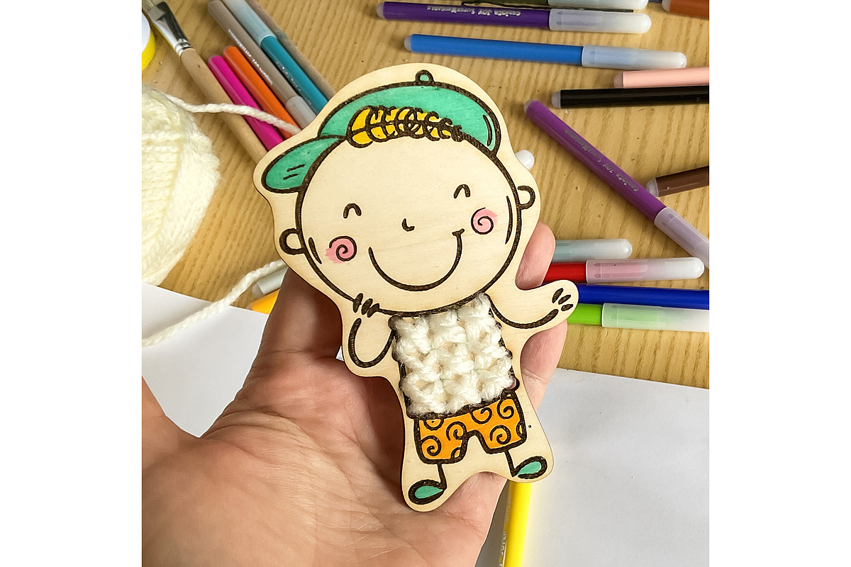Laser cut SVG files for kids, an Object Graphic by Bubert Art (Photo 6 of 7)