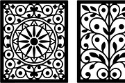 Laser Cut Frame Design, an Illustration by jahid234 (Thumbnail 9 of 9)
