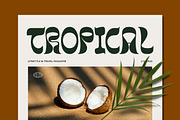 Tandsok - Experimental Display Font, a Serif Font by Imoodev (Thumbnail 3 of 5)