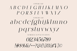 Granch Marune Modern Serif Typeface