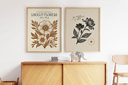 Linocut Flowers #2 | Poster Builder, an Object Graphic by KetteCreate (Thumbnail 8 of 13)