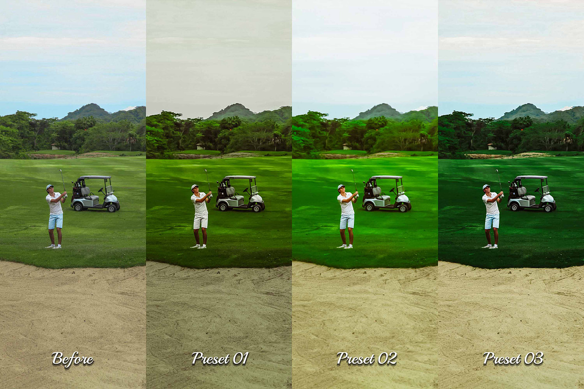 30 Golf Lightroom Collection, a Preset Add-On by 3Motional (Photo 6 of 11)