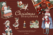 Christmas Storybook Illustrations, a Decorative Illustration by Feelsoul (Thumbnail 1 of 11)