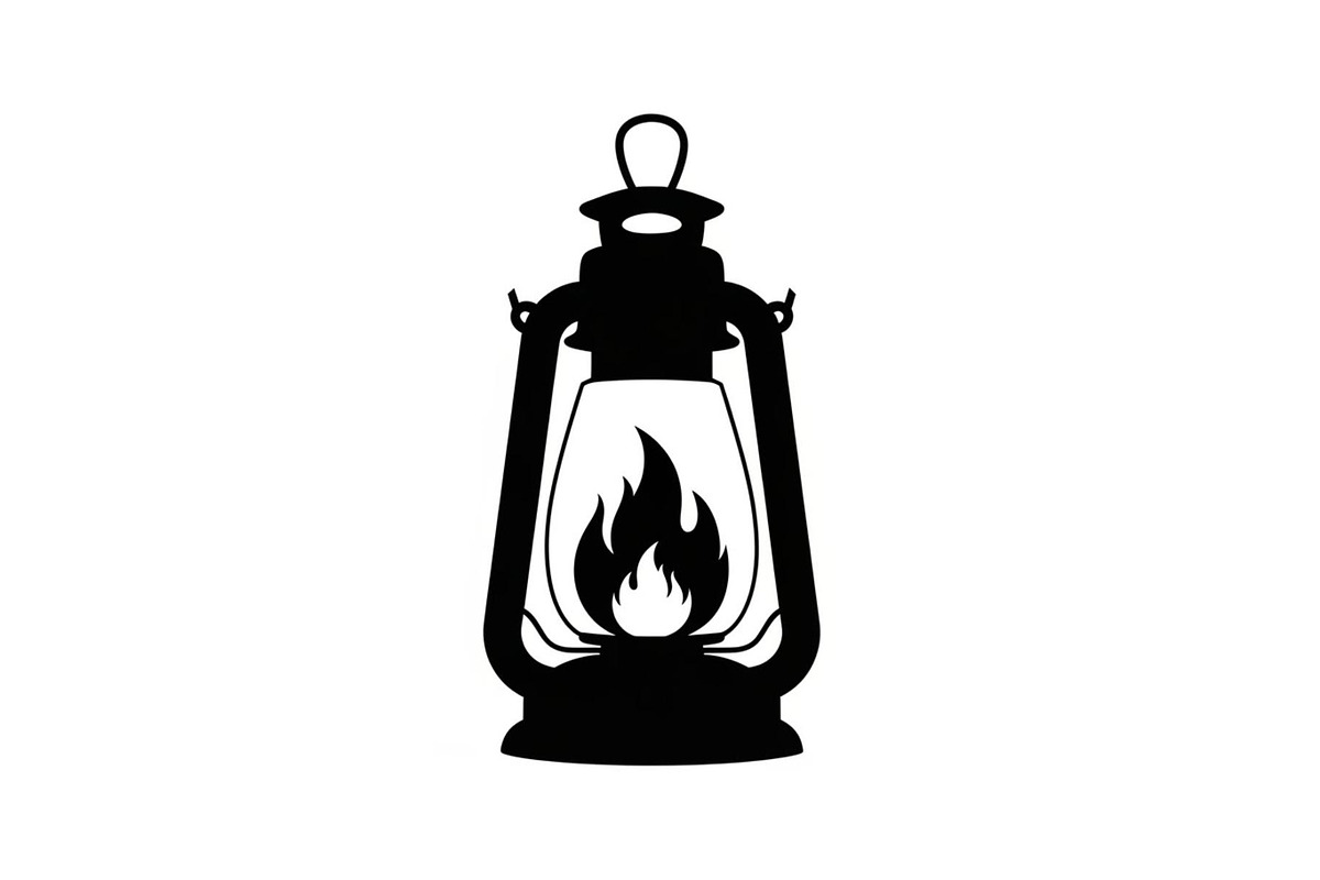 Vintage Lantern Silhouette Bundle, an Icon by Artivon (Photo 7 of 10)