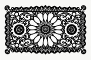 Elegant Laser-Cut Frame SVG Bundle, an Illustration by Gfx_Store (Thumbnail 6 of 7)
