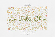 La Belle Chia Handwritten Script, a Handwritten Font by Perplexitics (Thumbnail 1 of 10)