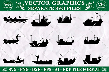 Bass Boat SVG, Bass Fishing Svg, an Illustration by Vector Graphics
