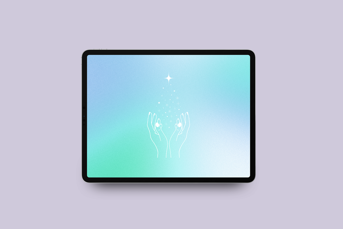 Cold Pastel Gradient Background Set, a Texture Graphic by TheCoastlineStudio (Photo 2 of 9)