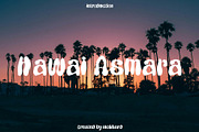 Hawai Asmara Font, a Handwritten Font by Nickhard (Thumbnail 1 of 6)