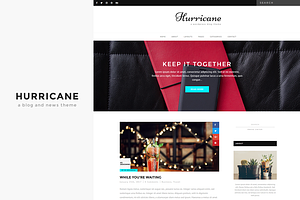 Hurricane - Blog And News Theme