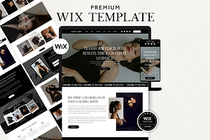 Coaching Wix Website Template, a Wix Template by AdvertFox