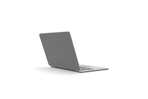 Laptop Simple Cartoon Clean