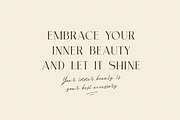 Harmony Embrace - A Font Duo, a Serif Font by Letterhend Studio (Thumbnail 2 of 11)