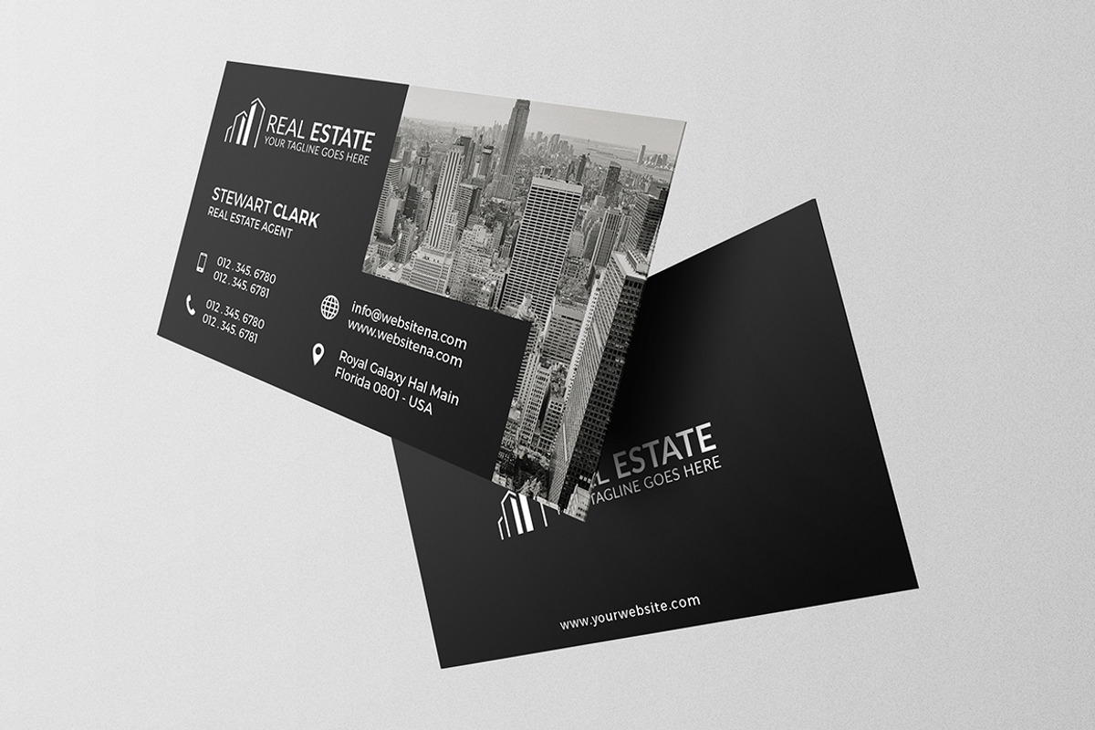 Real Estate Business Card, a Business Card Template by Shahjhan (Photo 1 of 2)