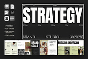 Strategy Presentation Template, a Presentation Template by ArtisanaAura (Thumbnail 2 of 10)