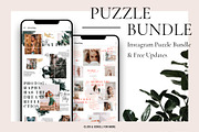 Insta Puzzle Bundle + FREE Updates, a Social Media Template by SilverStag Type Foundry (Thumbnail 1 of 14)