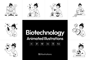 Biotechnology Mini Illustrations, a Person Illustration by Vectors Market (Thumbnail 1 of 6)