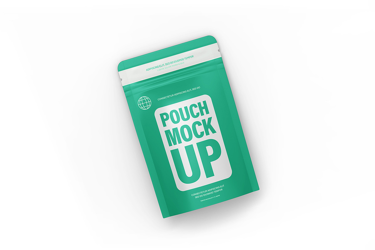 Zipper Pouch Packaging Design Mockup, a Packaging Mockup by Ram Studio LLC (Photo 12 of 14)