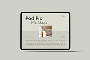 iPad Pro Mockup, an iPad Mockup by Graphicbars (Thumbnail 7 of 25)